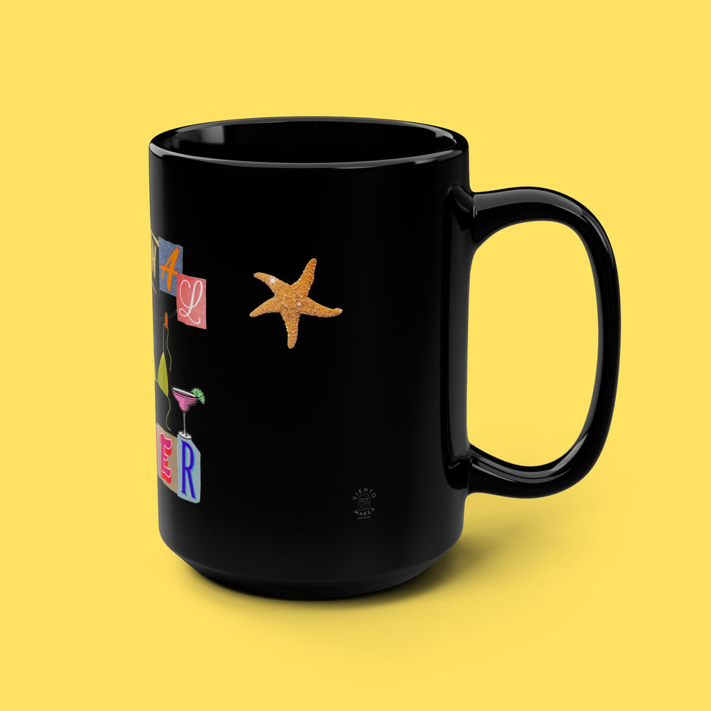 Summer Black-15oz Coffee Cup