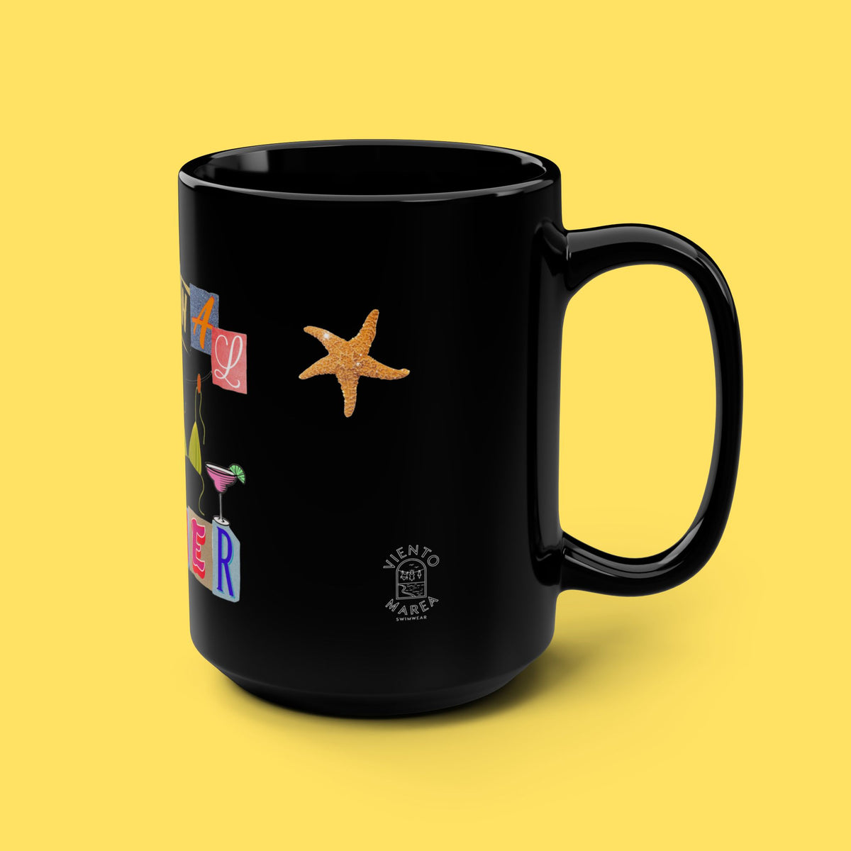 Summer Black-15oz Coffee Cup