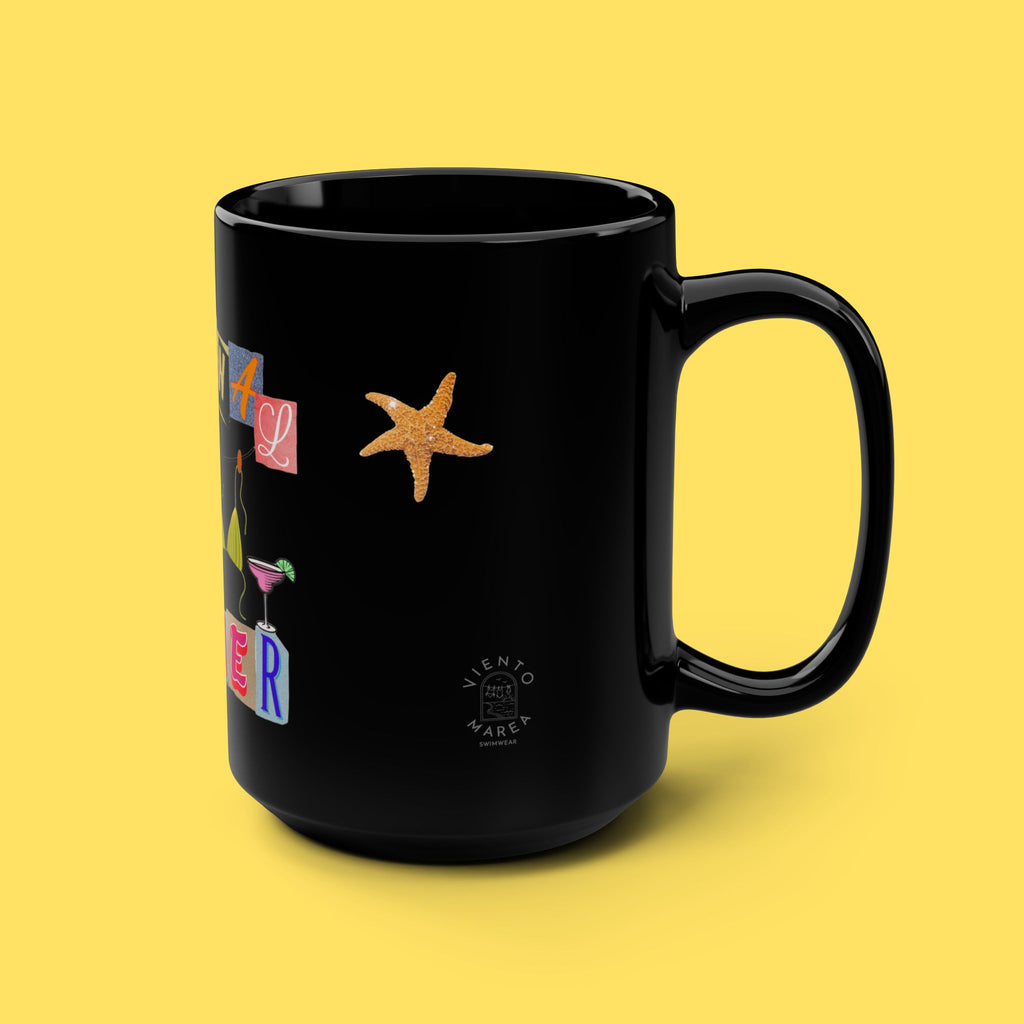 Summer Black-15oz Coffee Cup